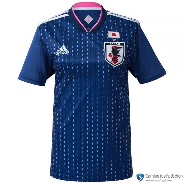 Camiseta Seleccion Japón Primera equipo Mujer 2018 Azul